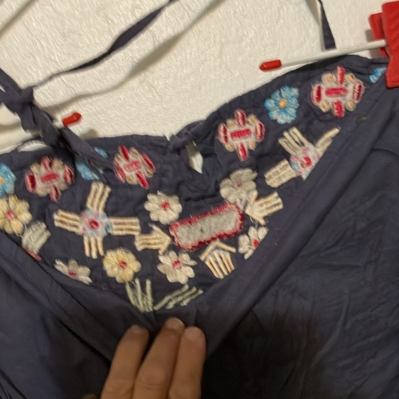 Kas New York  embroiders shorty romper S/M - Picture 5 of 7